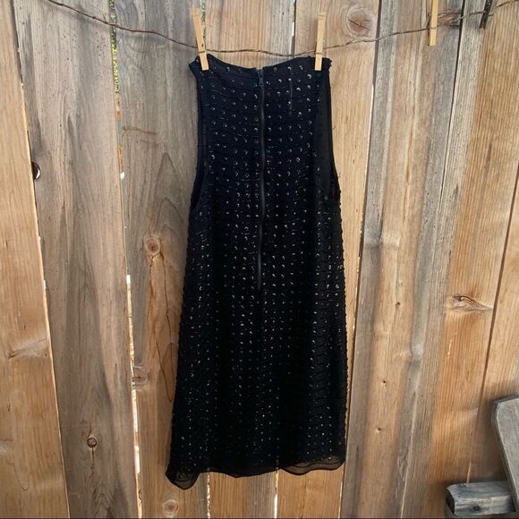 Alice + Olivia Sequin black Mini Dress size small - Picture 6 of 13